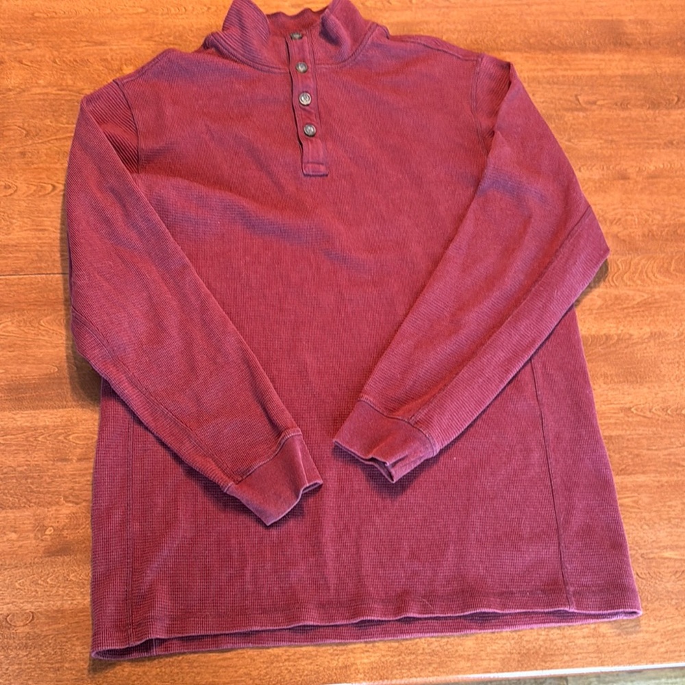 Men's Burgundy Sweater